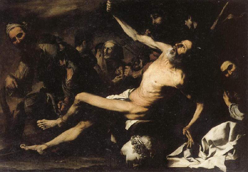 Jusepe de Ribera The Martydom of St.Bartholomew Norge oil painting art